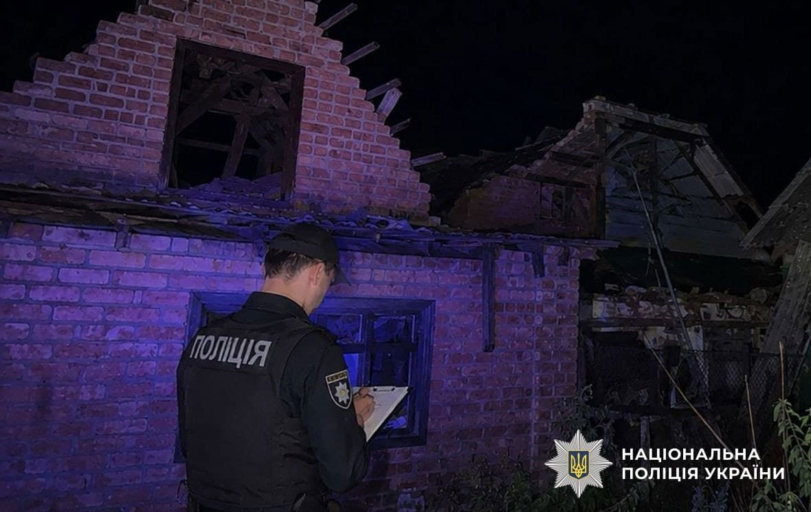 Наслідки атаки 28 травня.Фото Національної поліції