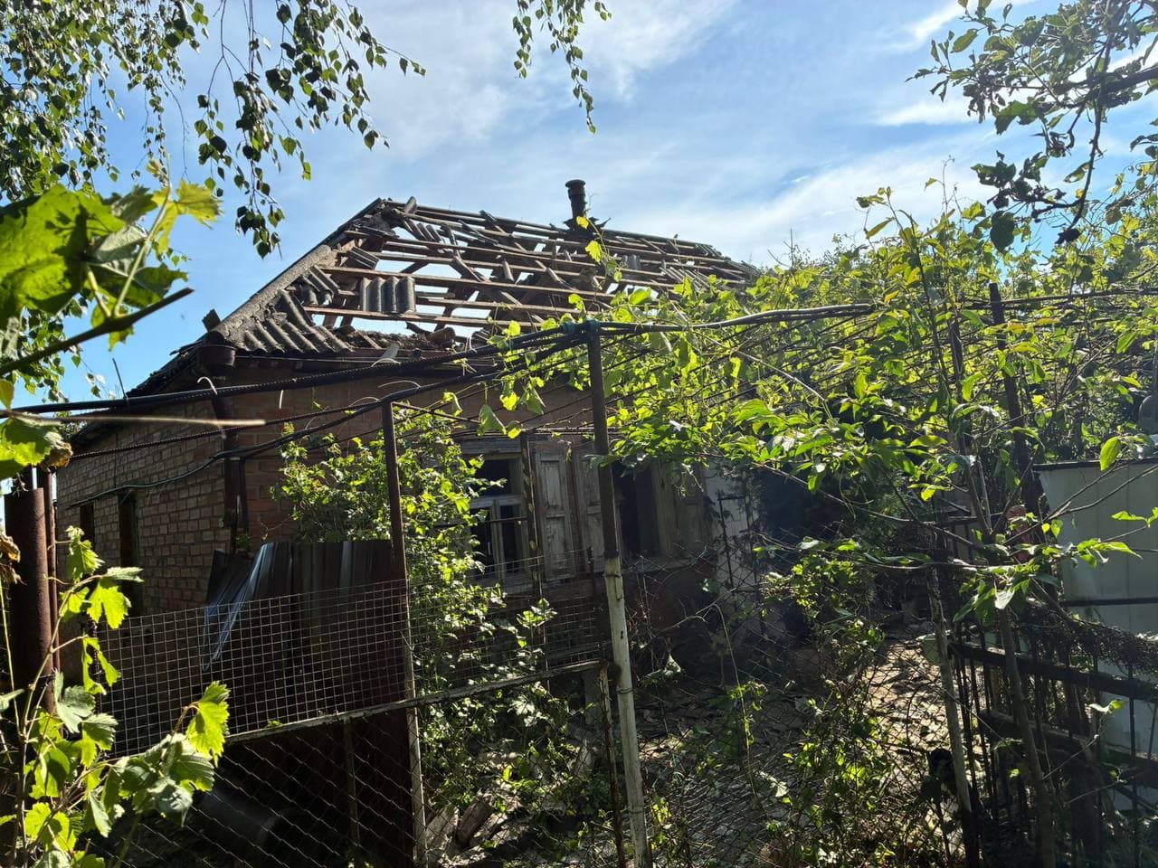 Наслідки обстрілу під Полтавою