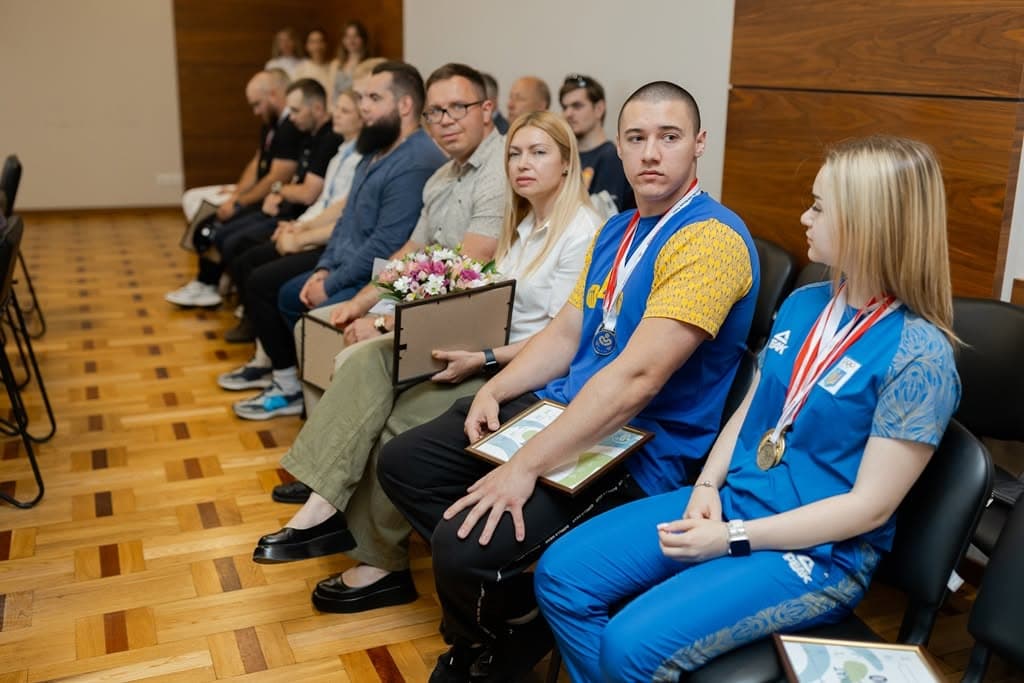 Нагородження спортсменів