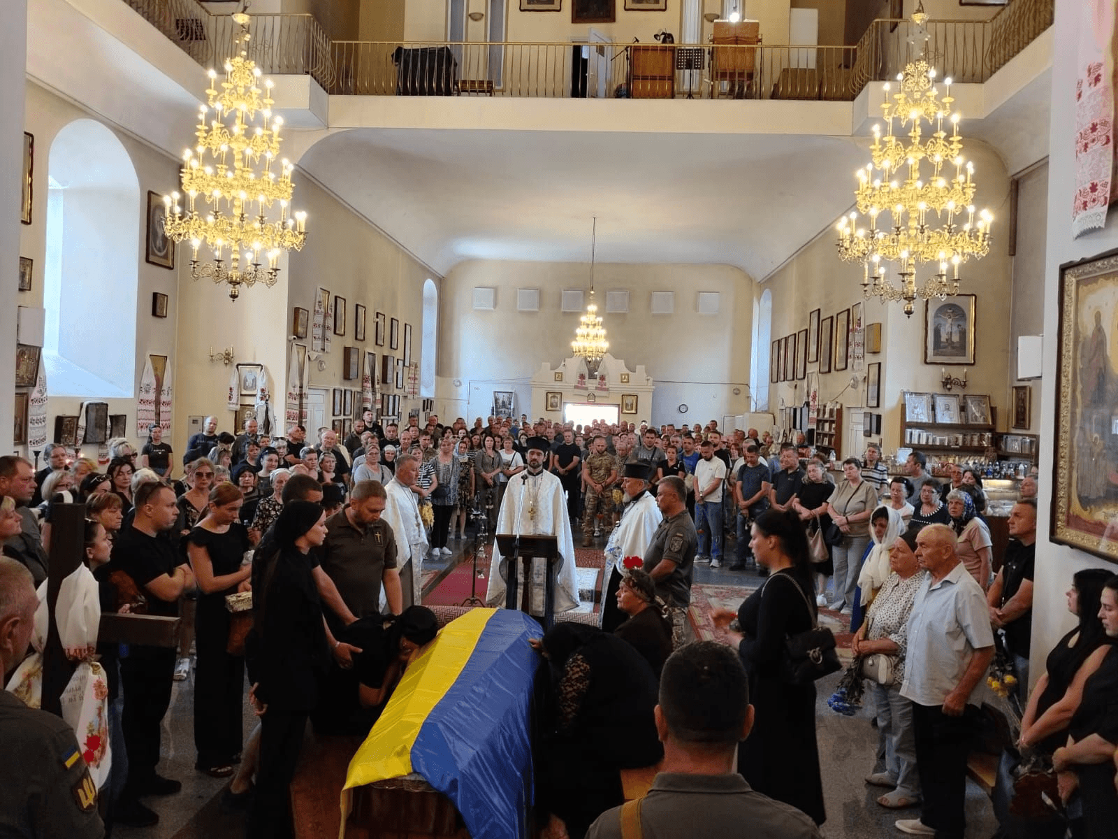 Прощання з Юрієм Івченком у Полтаві