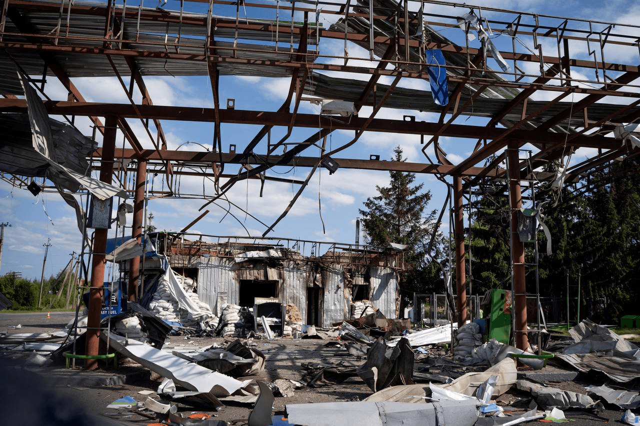 Наслідки обстрілу Полтавщини 10 серпня