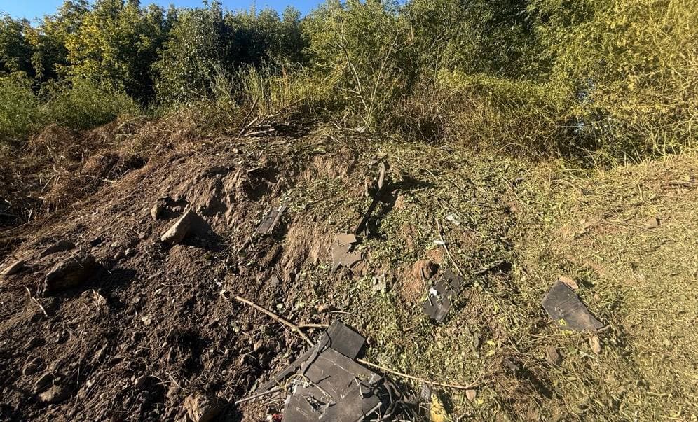 На Полтавщині встановлюють тип російського безпілотника: що відомо про ранкову атаку (ФОТО) удар