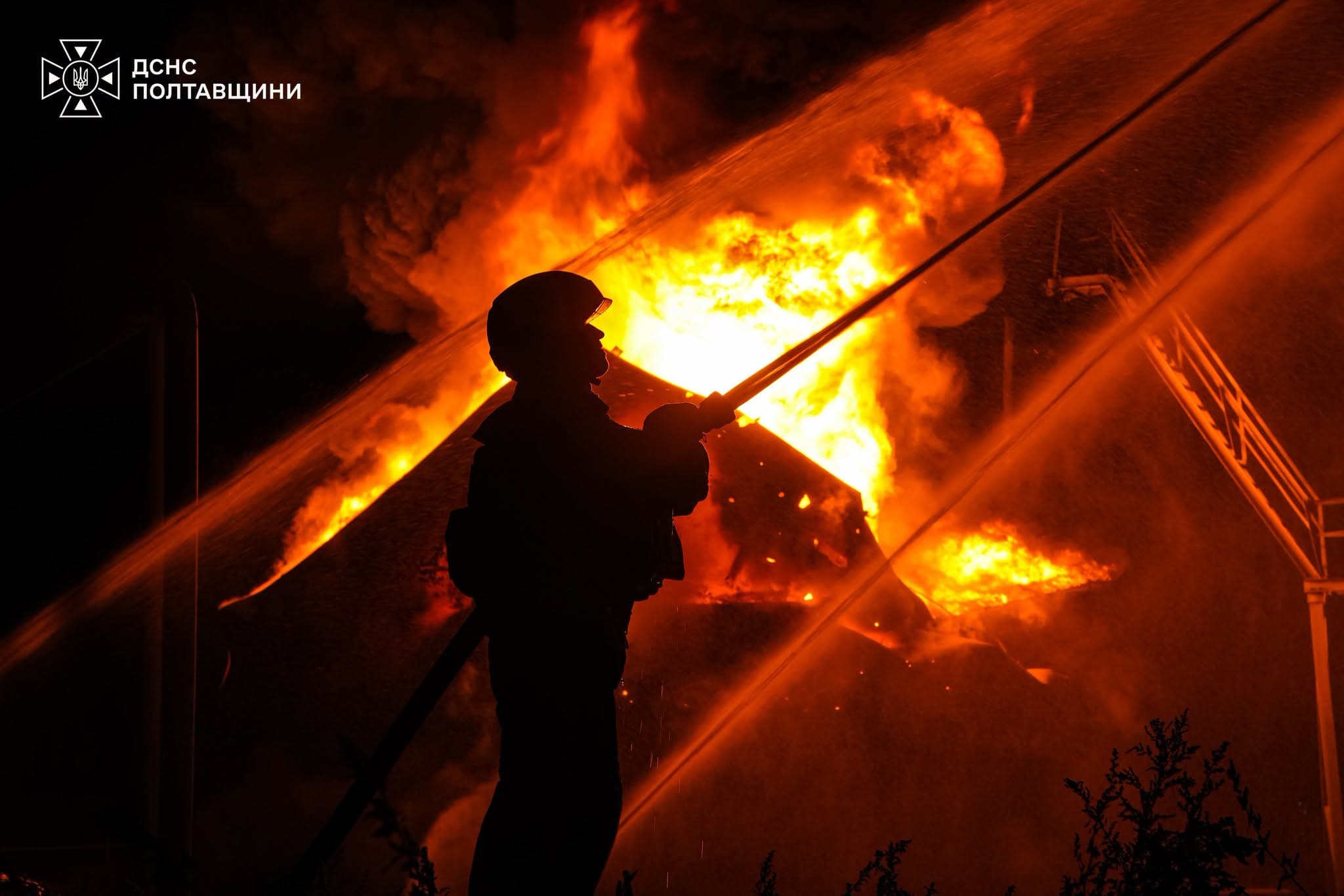Ліквідація наслідків атаки на підприємство