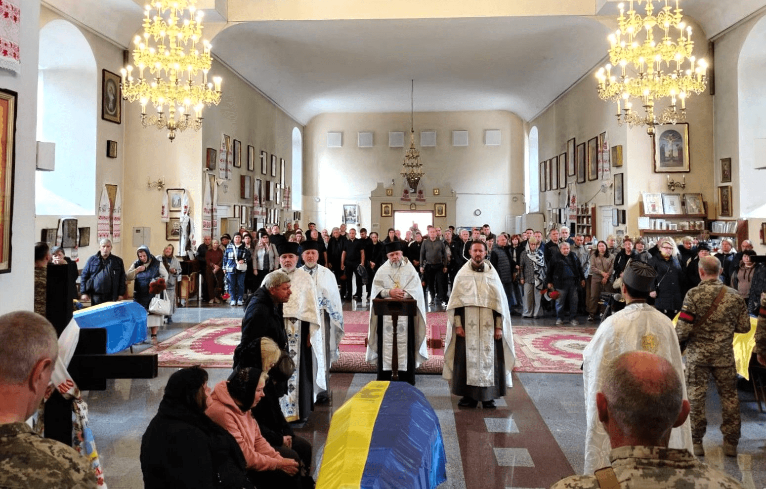 Прощання із захисниками