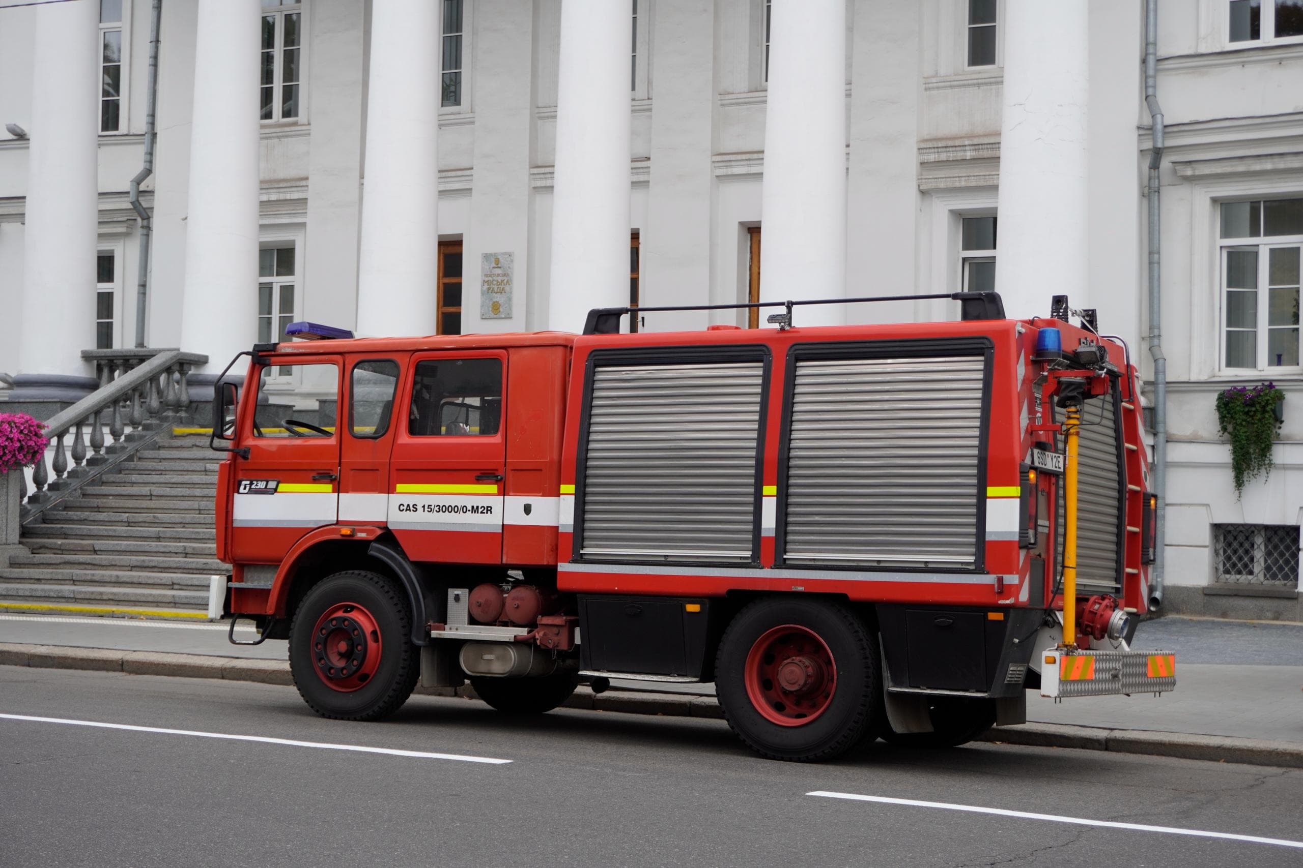 Новий пожежний автомобіль