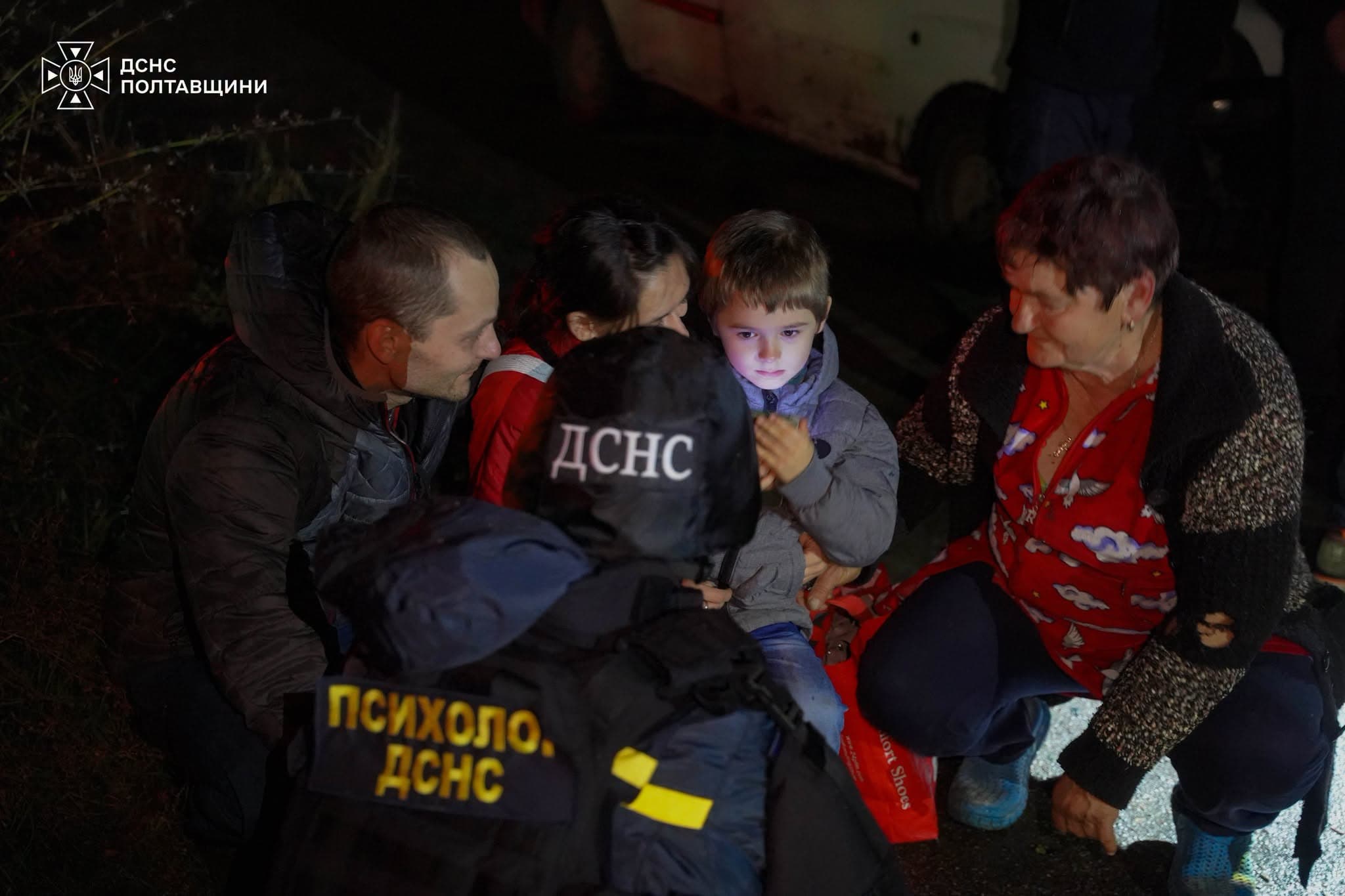 Постраждалі від обстрілу Полтави