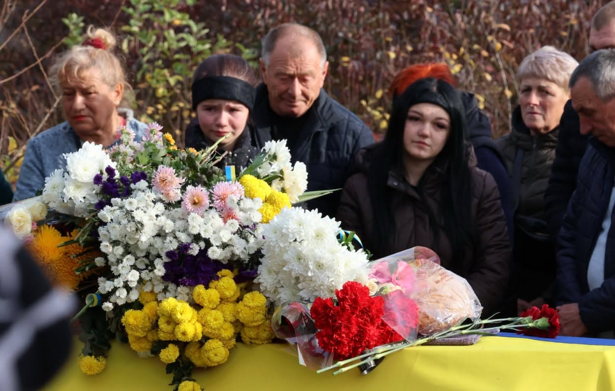 Родина прощається з Сергієм Погорілим