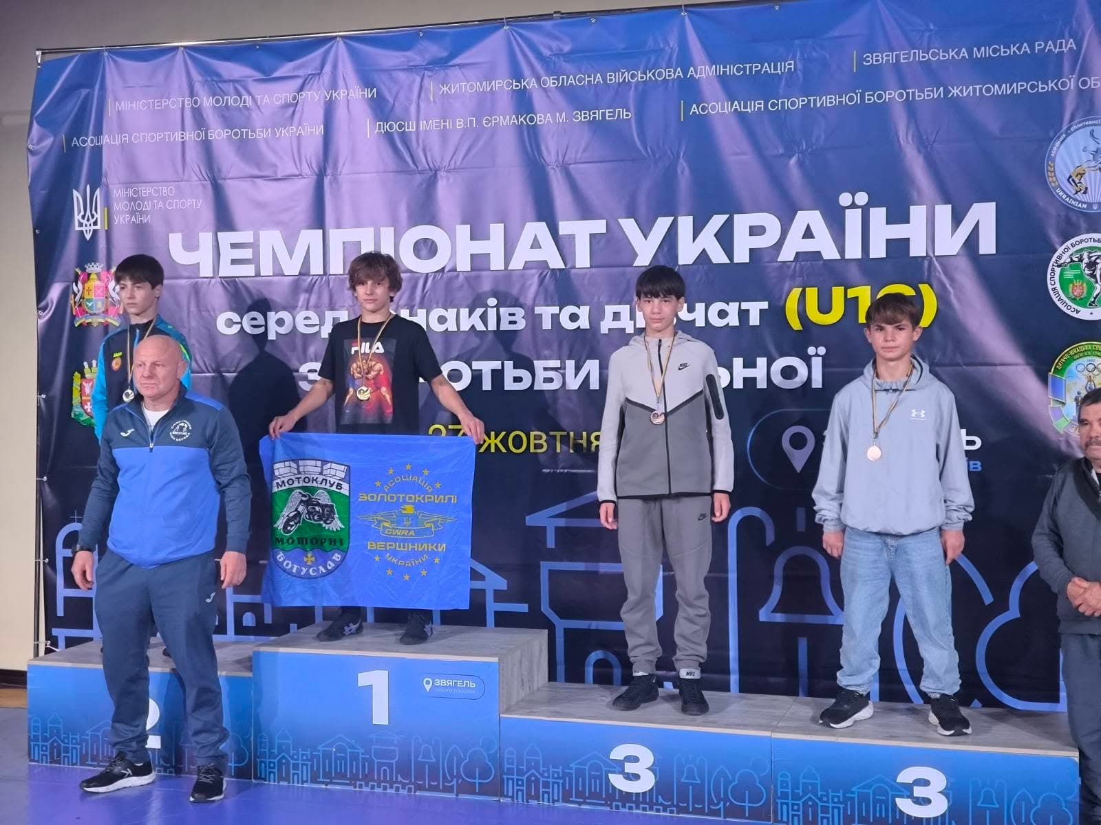 Матвєй Жуков посів третє місце