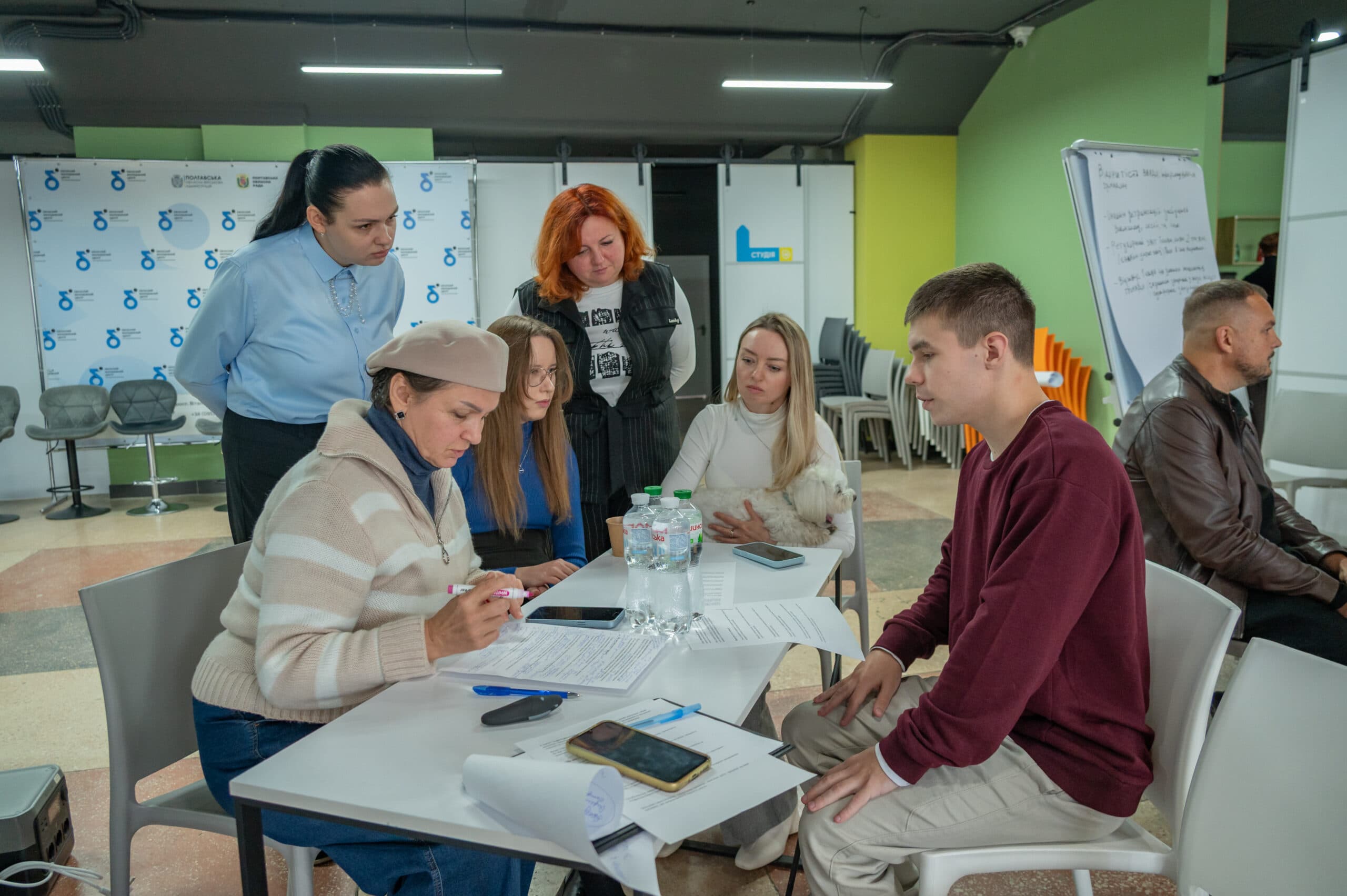 Демократичне кафе у Полтаві