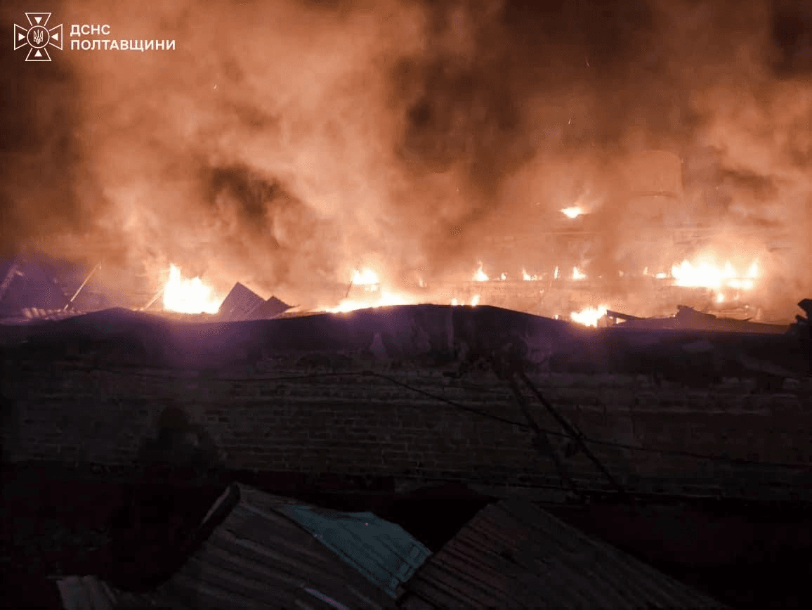 Обстріл по Полтаві 22 жовтня