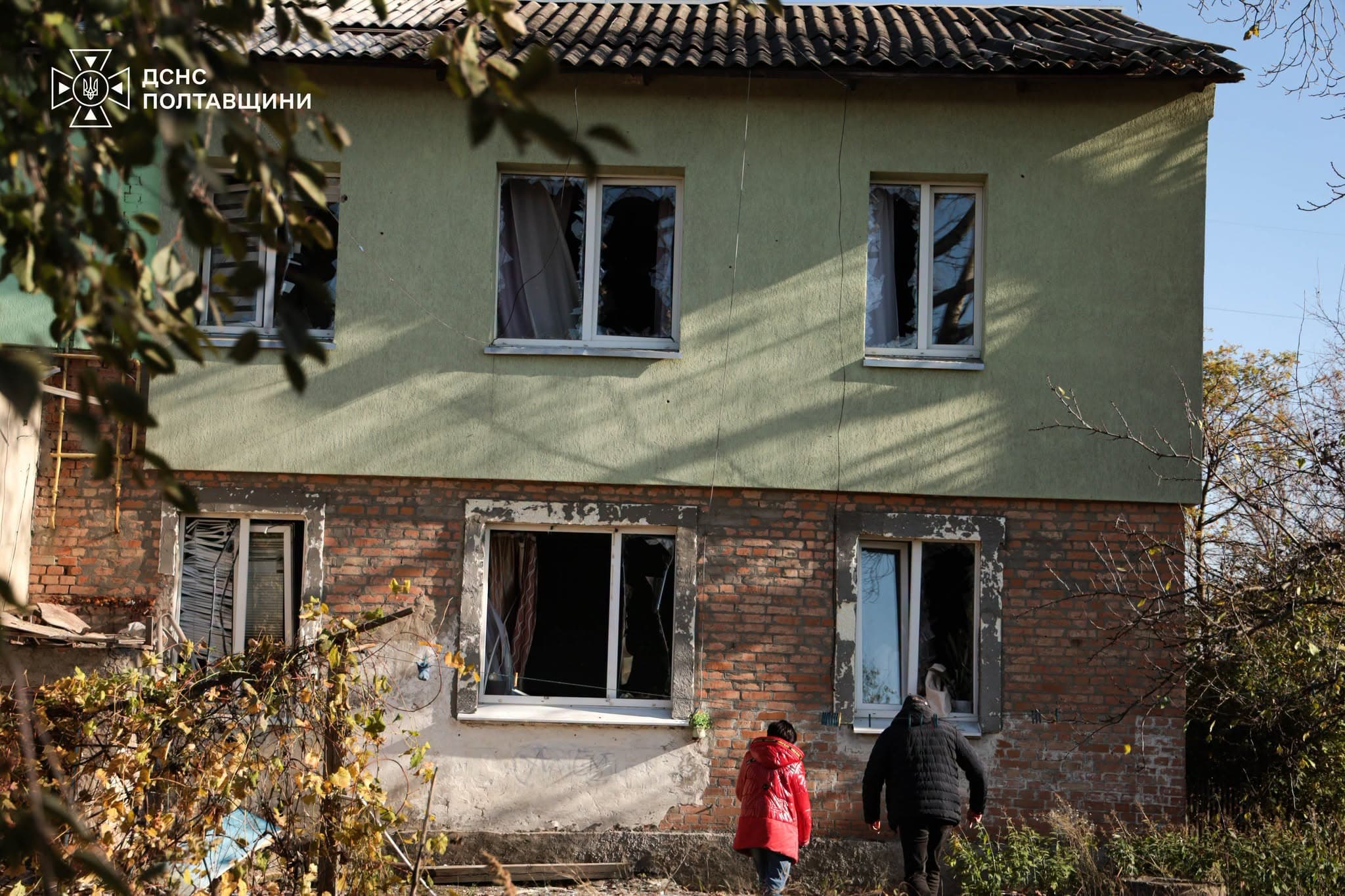 Наслідки атаки по гаражному кооперативу в Полтаві