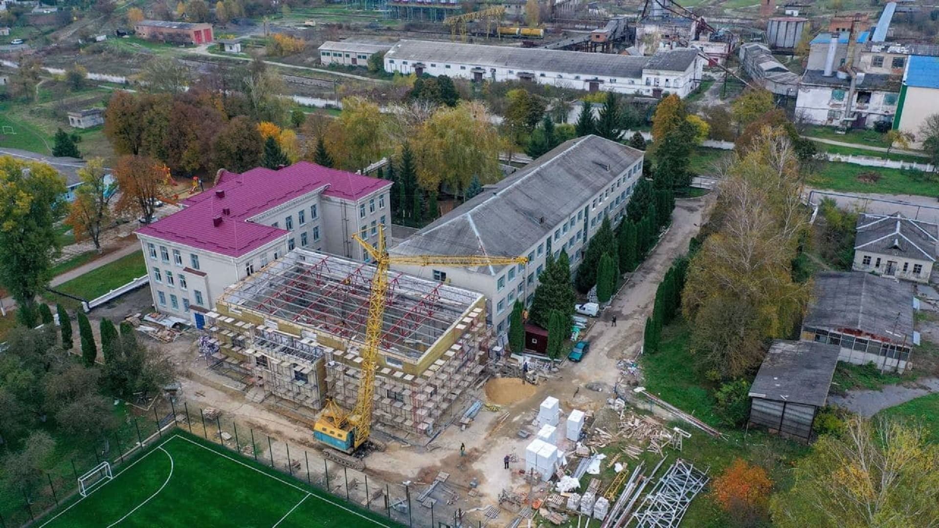 Реконструкція басейну в Рівненській області