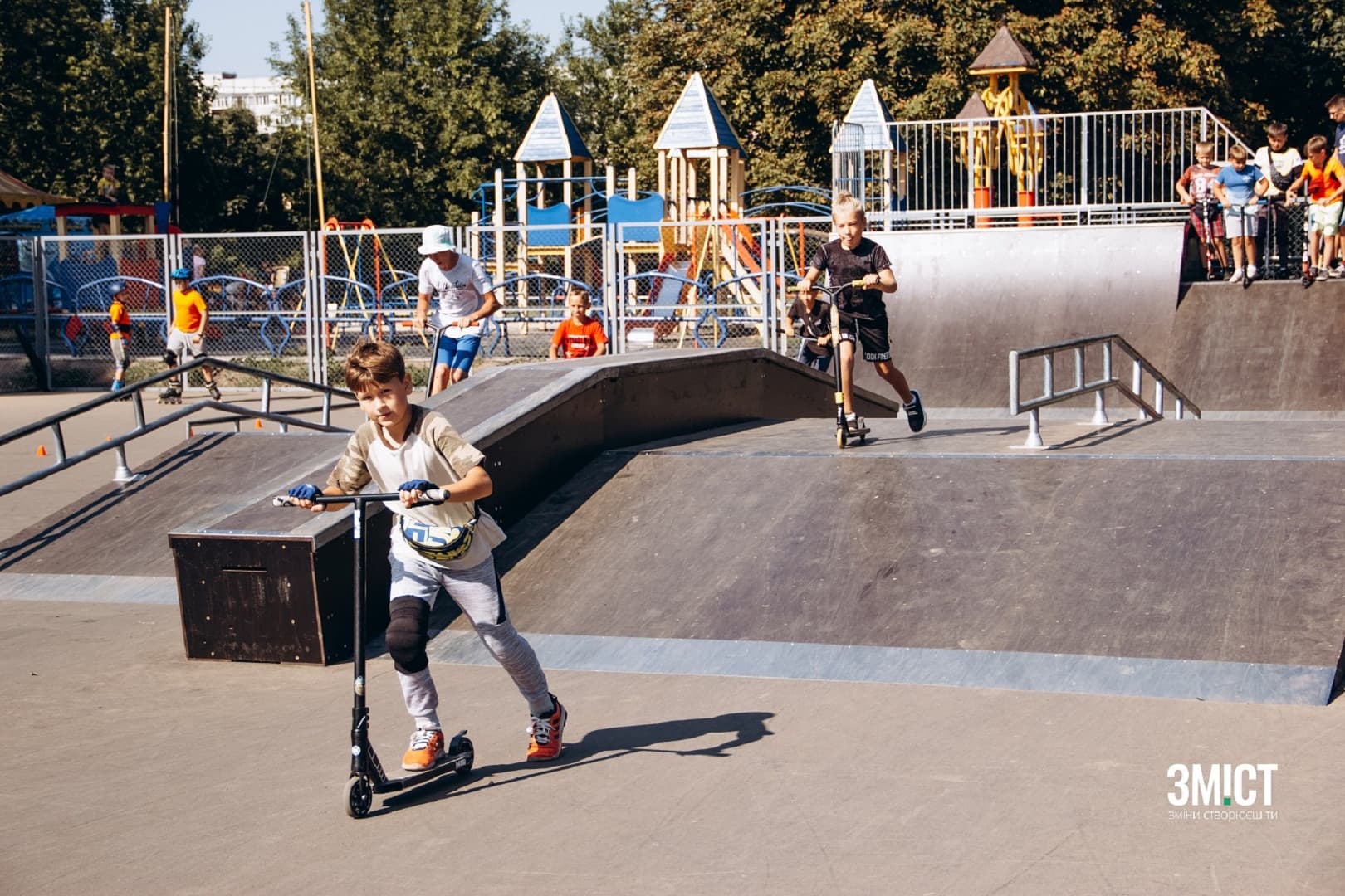 Скейтпарк у Полтаві – один із реалізованих проєктів-переможців міського «Бюджету участі 2018». Ілюстративне фото