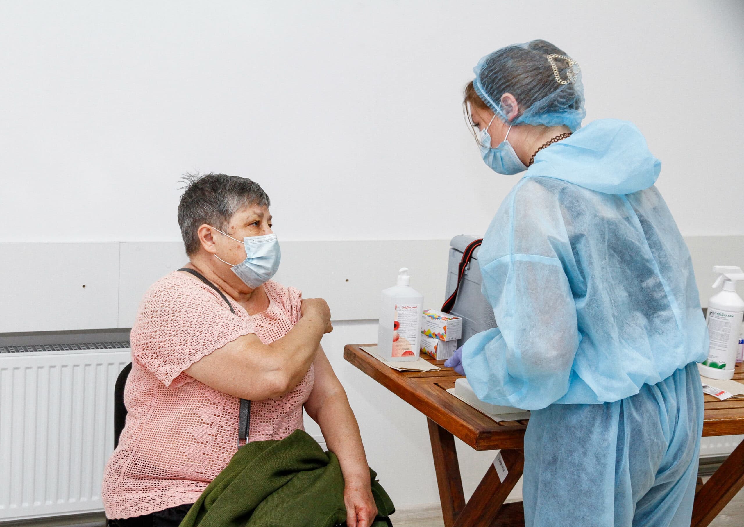 Вакцинація у Полтаві. Ілюстративне фото