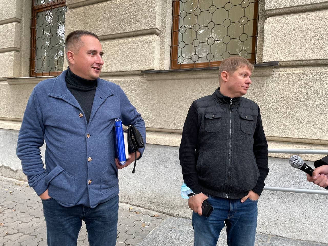 Сергій Книш та Євген Дикань у вересні