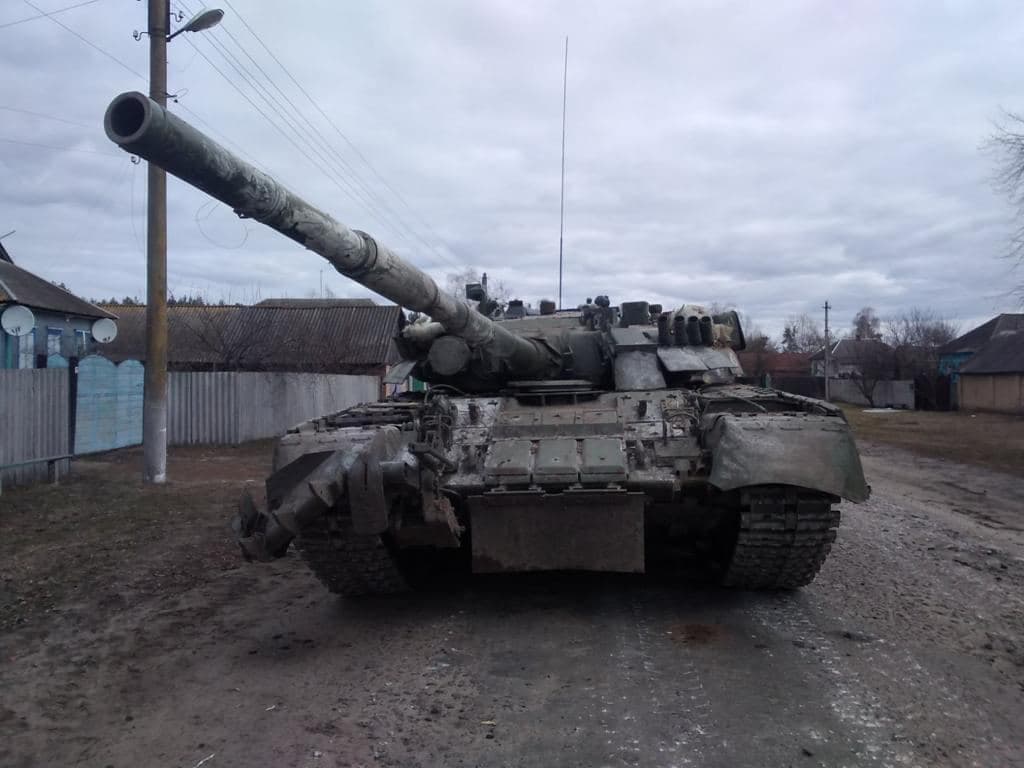 Ворожа техніка у селі Бобрик