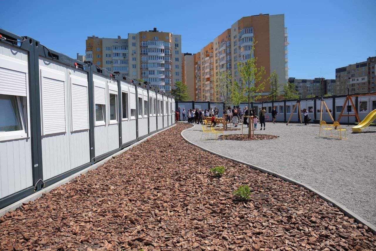 Модульне містечко для переселенців у Льовові. Ілюстративне фото