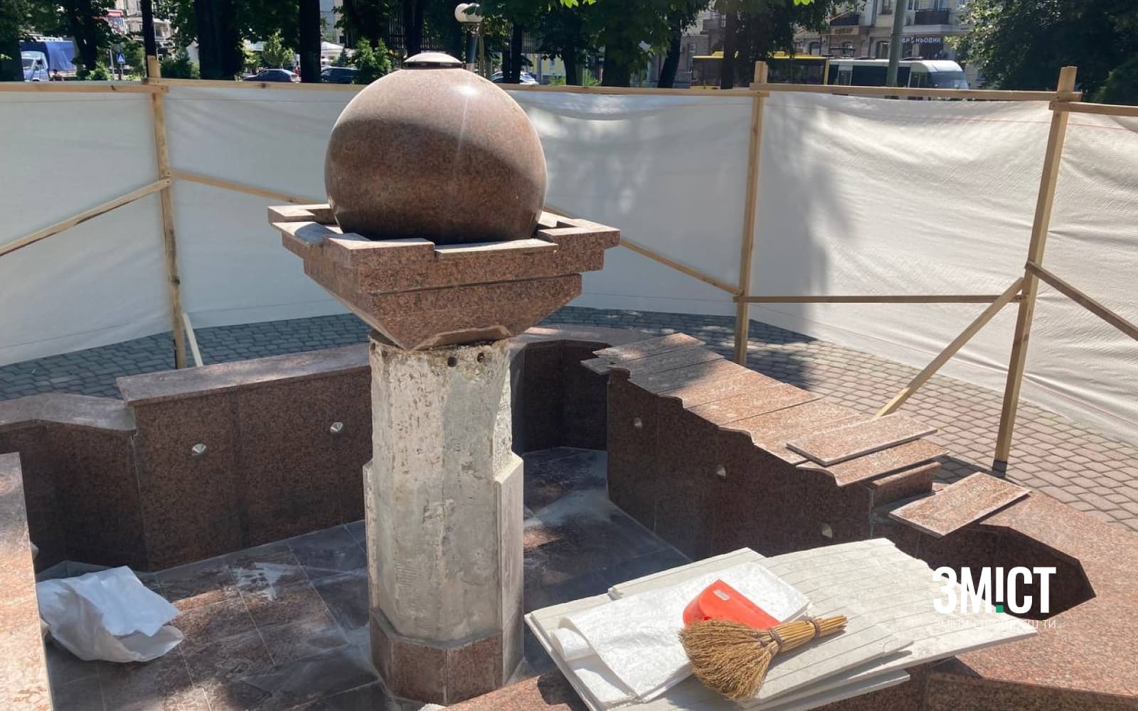 Ремонт фонтану