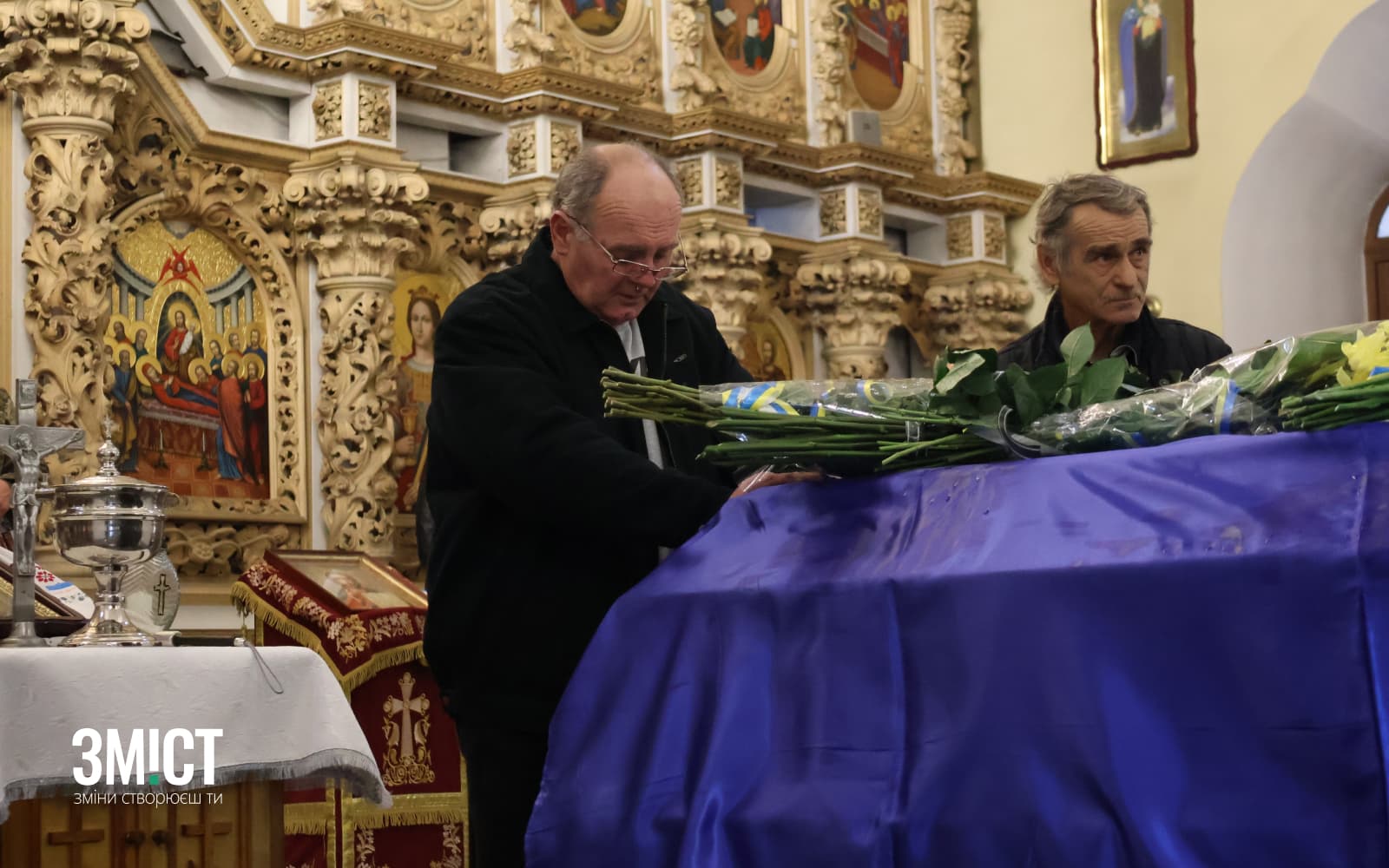 Родина прощається з Миколою Осадчиком