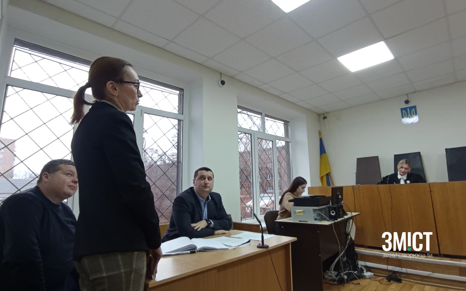 Ольга Данилова на допиті в суді у справі Ігоря Скорика