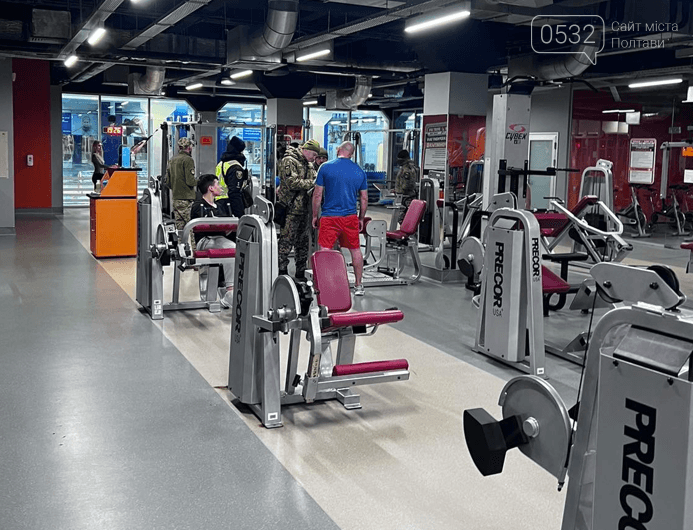 ТЦК у спортзалі Полтави