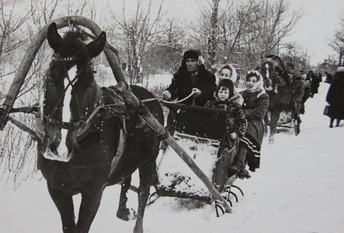 «Проводи зими» у Полтаві. Початок березня, 1964 рік
