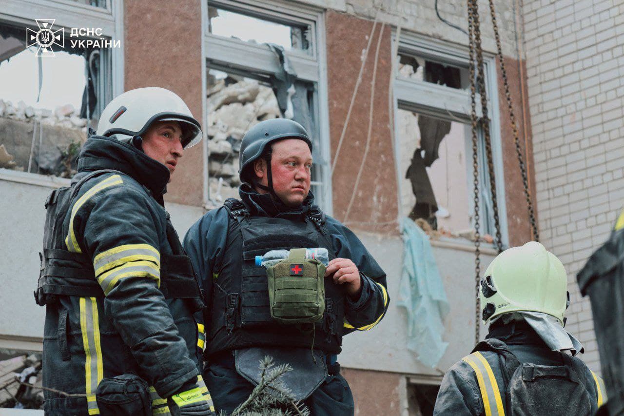 Ліквідація наслідків обстрілу України