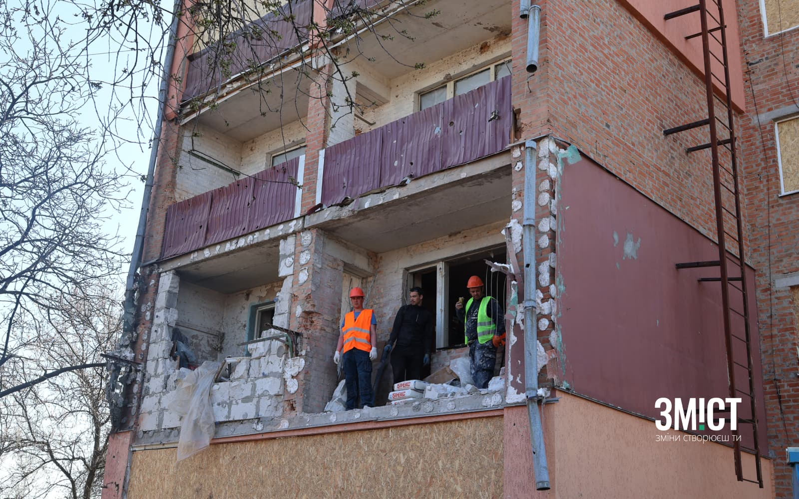 Наслідки обстрілу Полтавської громади