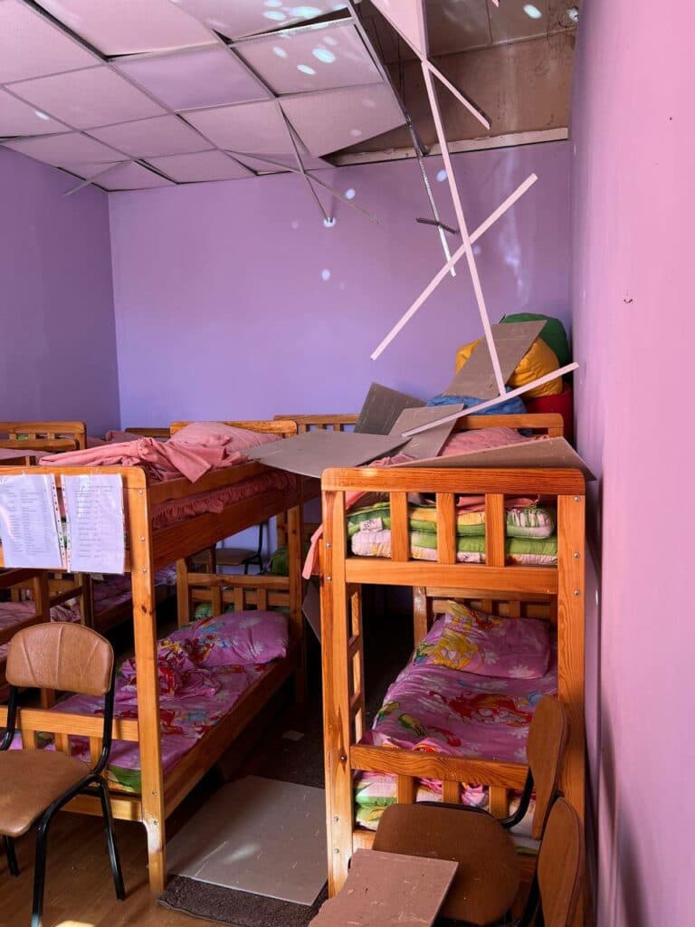 Росія пошкодила ракетою дитячий садок на Полтавщині