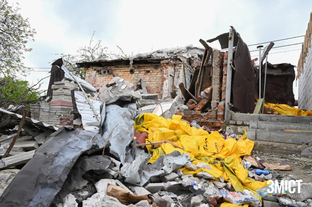 Наслідки обстрілу Миргородського району