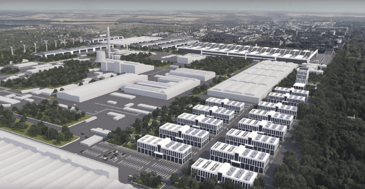 Ілюстративне фото. Ескіз індустріального парку