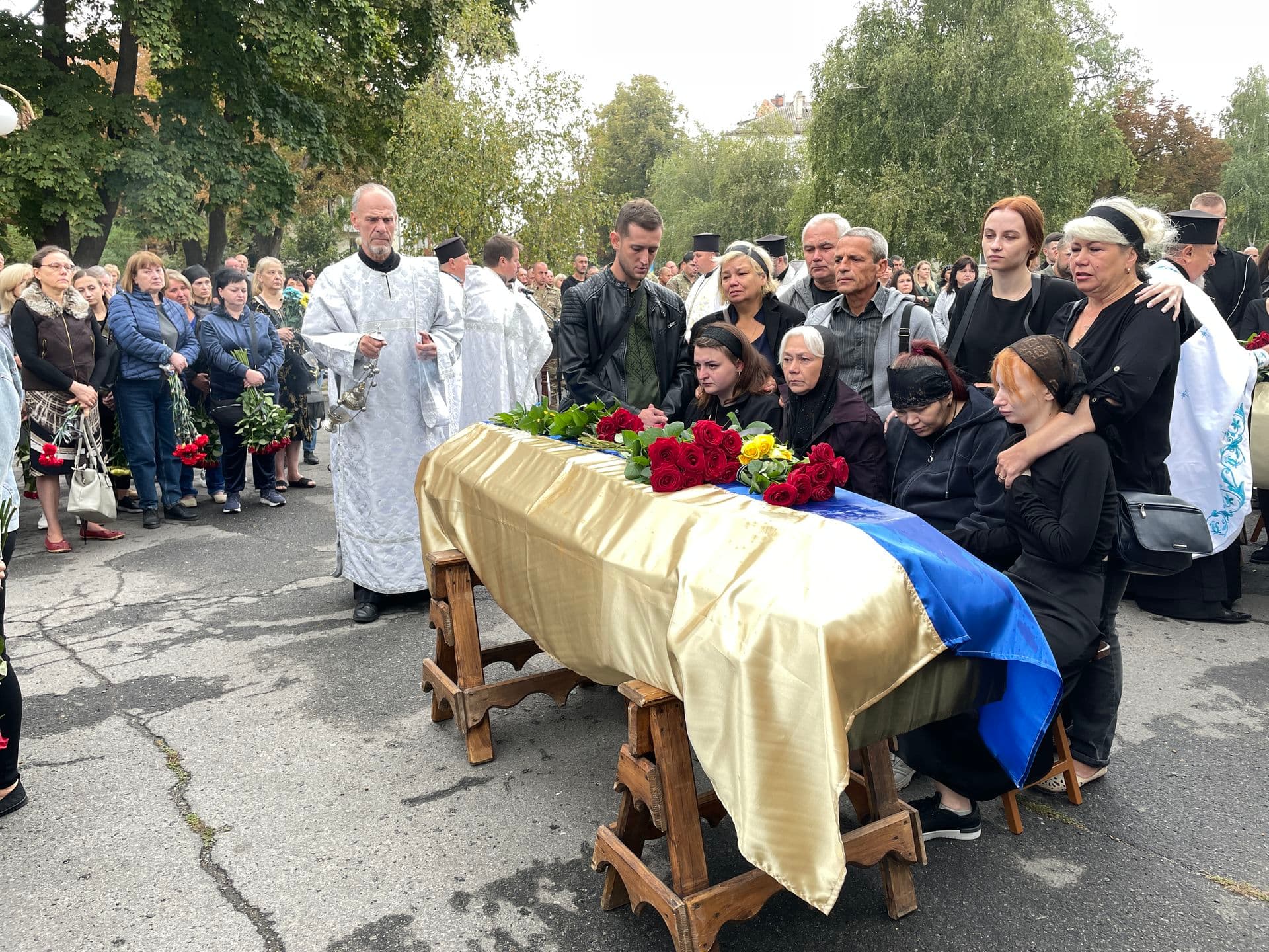 Прощання із воїнами у Полтаві 18 вересня