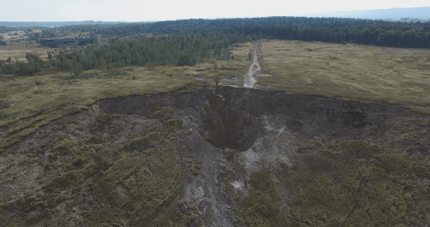 Ілюстративне фото. Обвал ґрунту на Львівщині у 2017 році