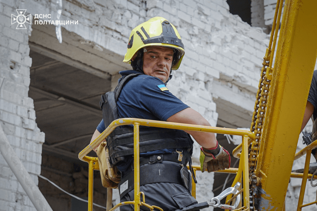 Рятувальник з Полтавщини