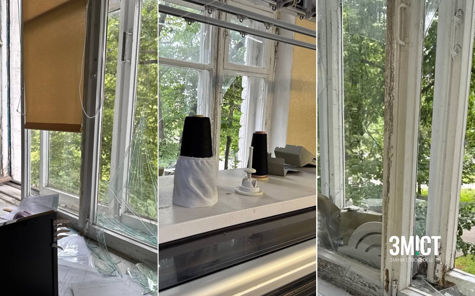 Наслідки обстрілу на потужностях українського бренду в Кременчуці