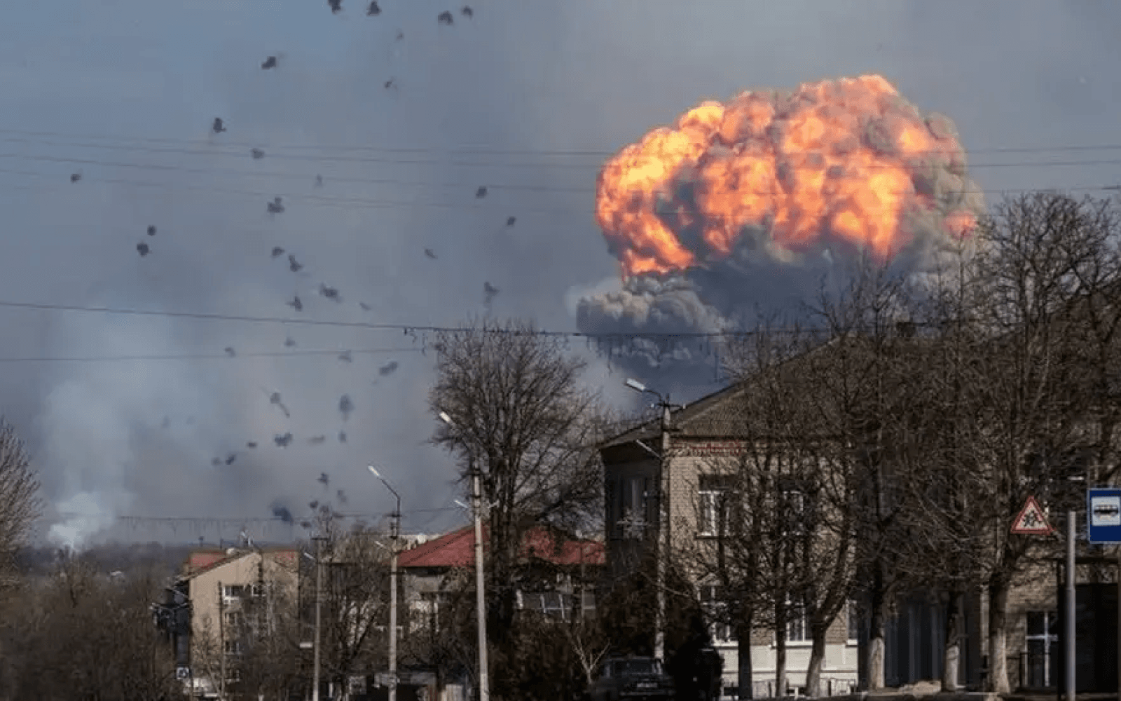 Ілюстративне фото вибуху.