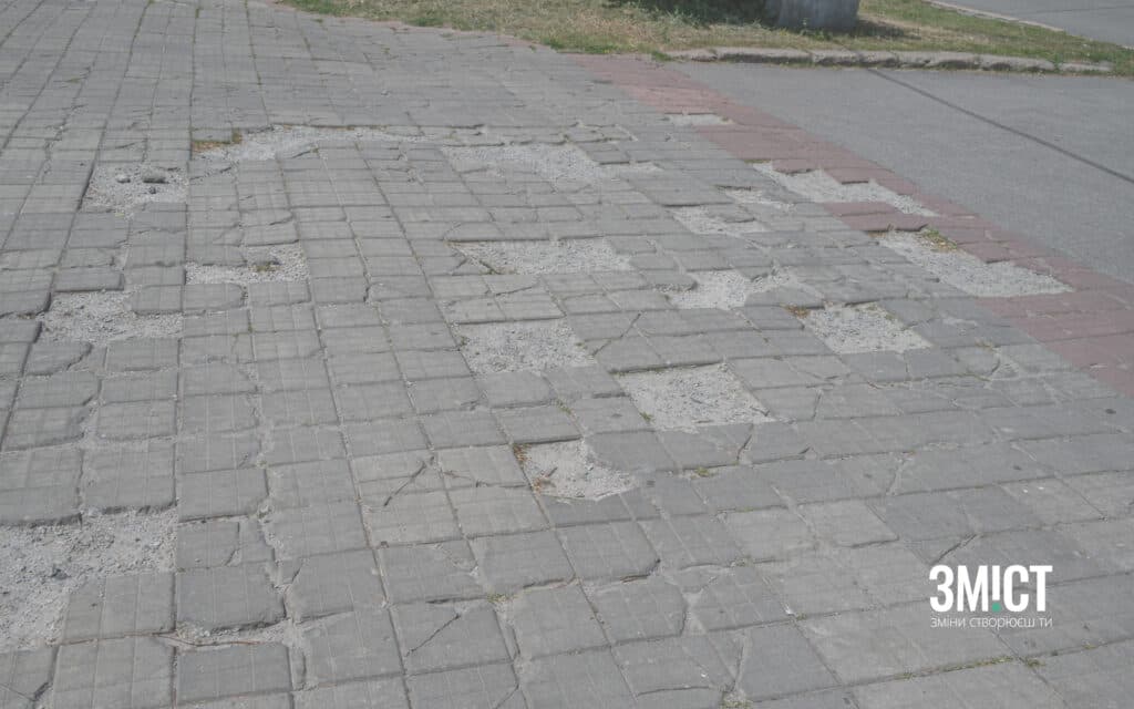 тротуари Полтави