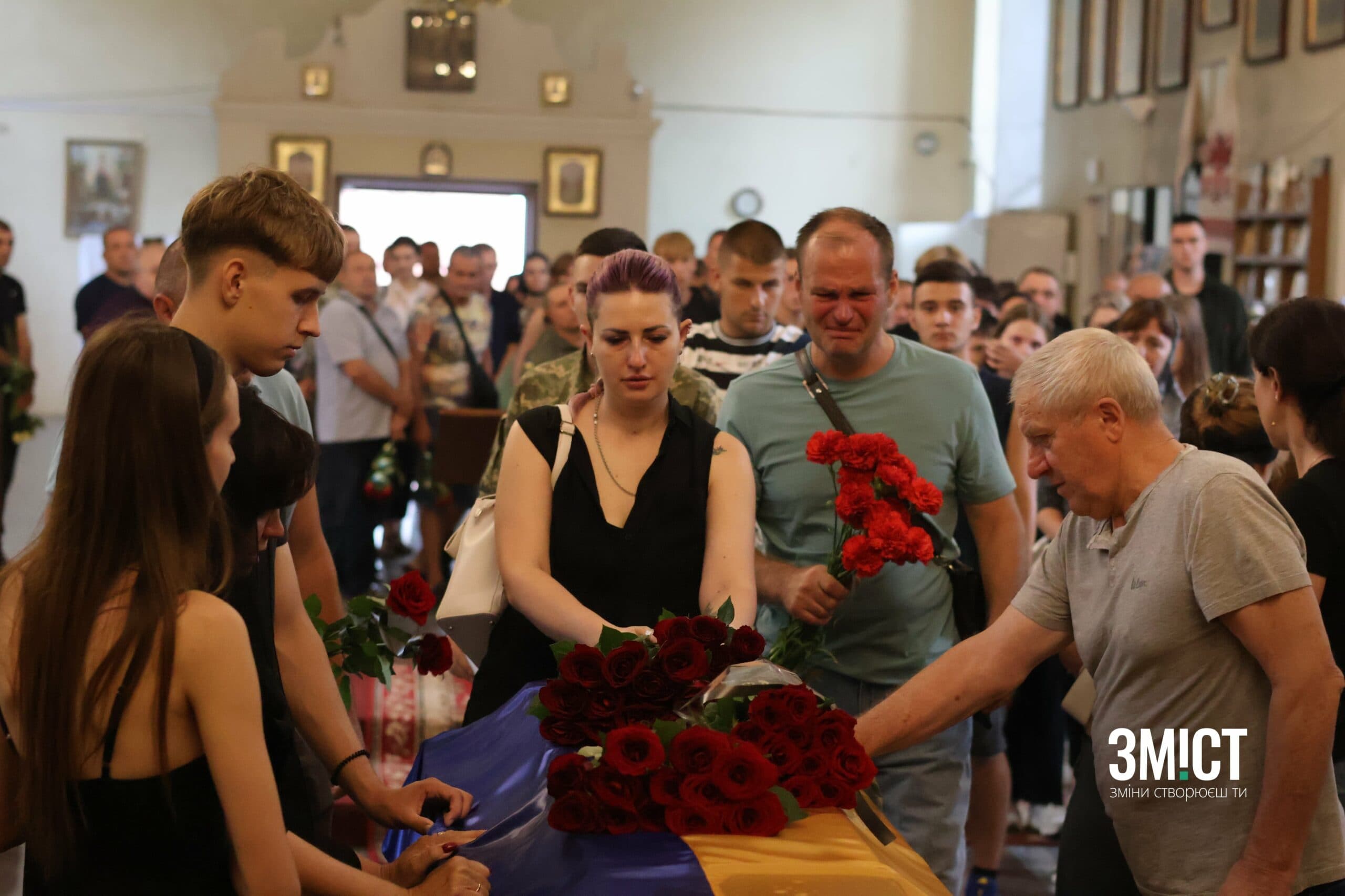 Прощання з Андрієм Кравченком