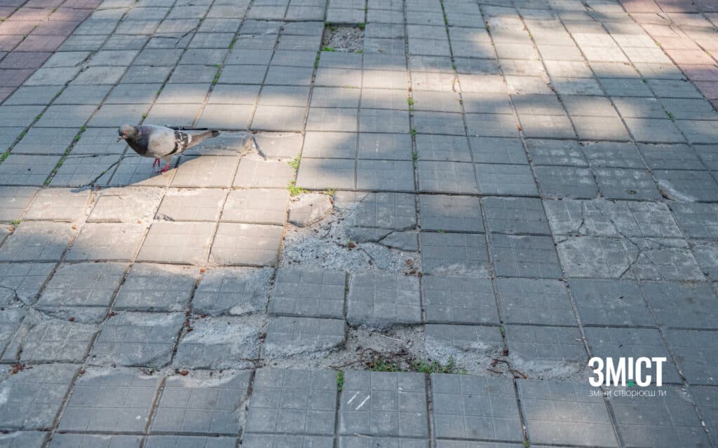 тротуари Полтави