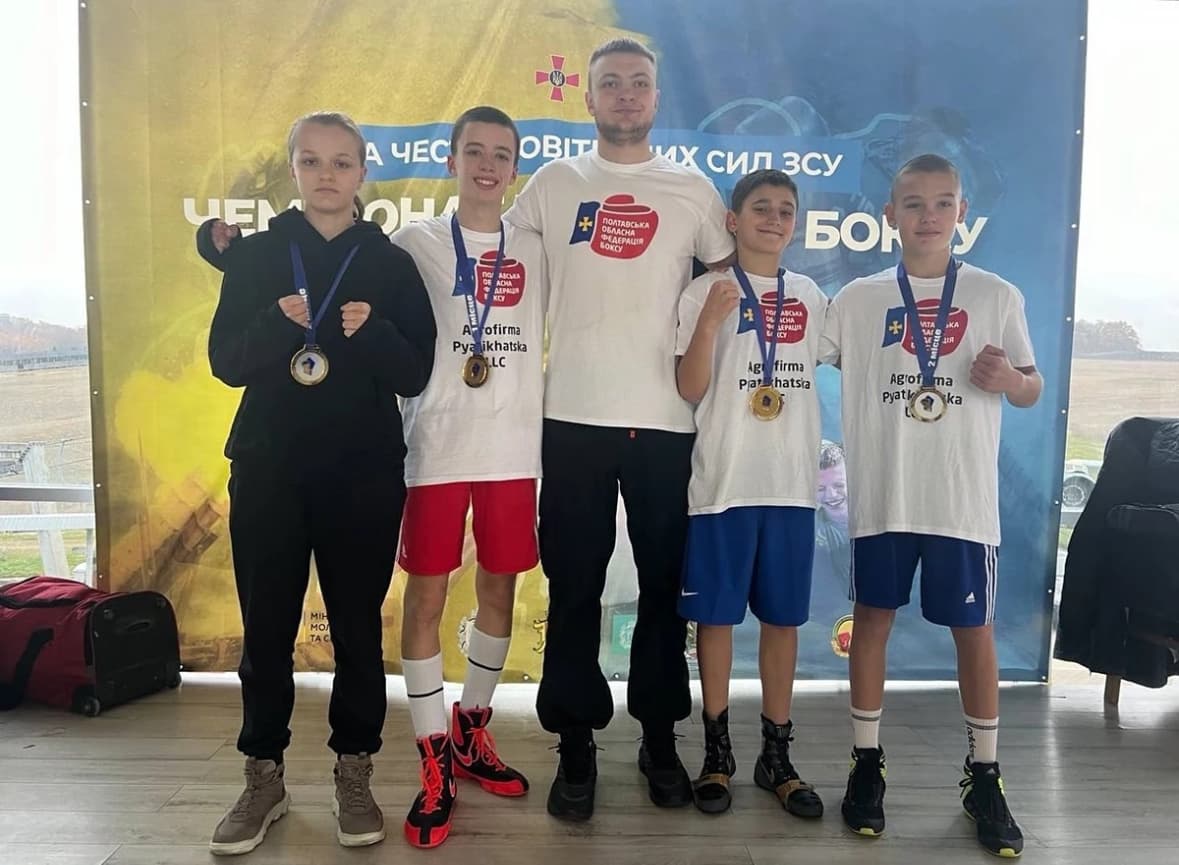 Боксери з Полтавщини, які вибороли медалі на чемпіонаті України