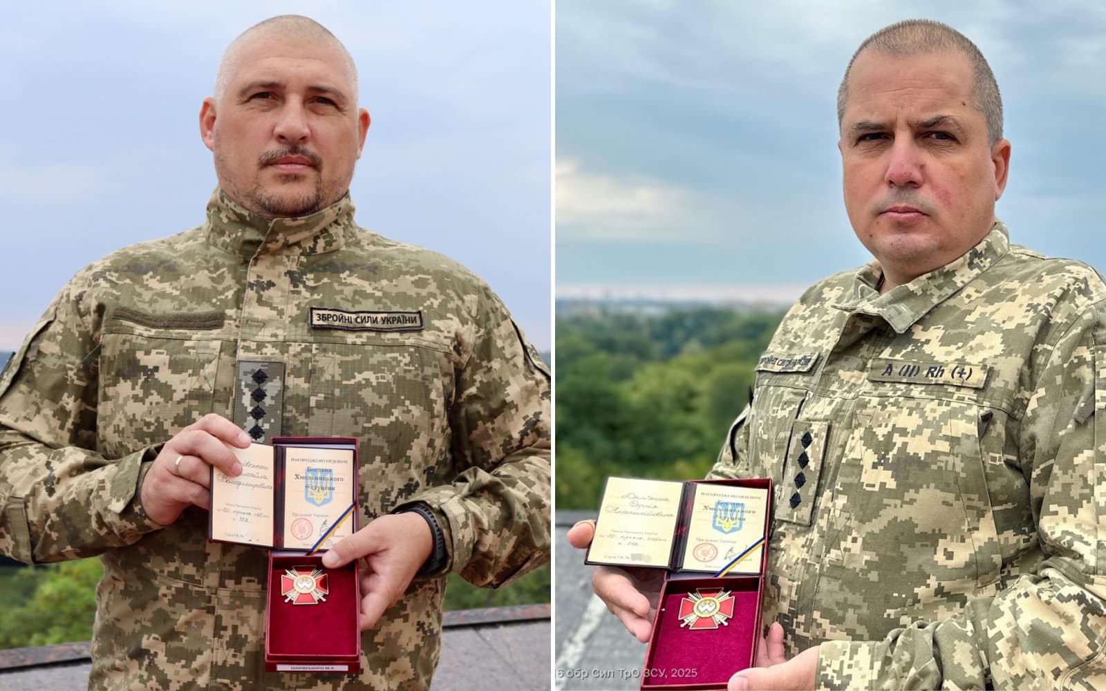 За подвиги на Курщині двох офіцерів полтавської бригади відзначили орденами