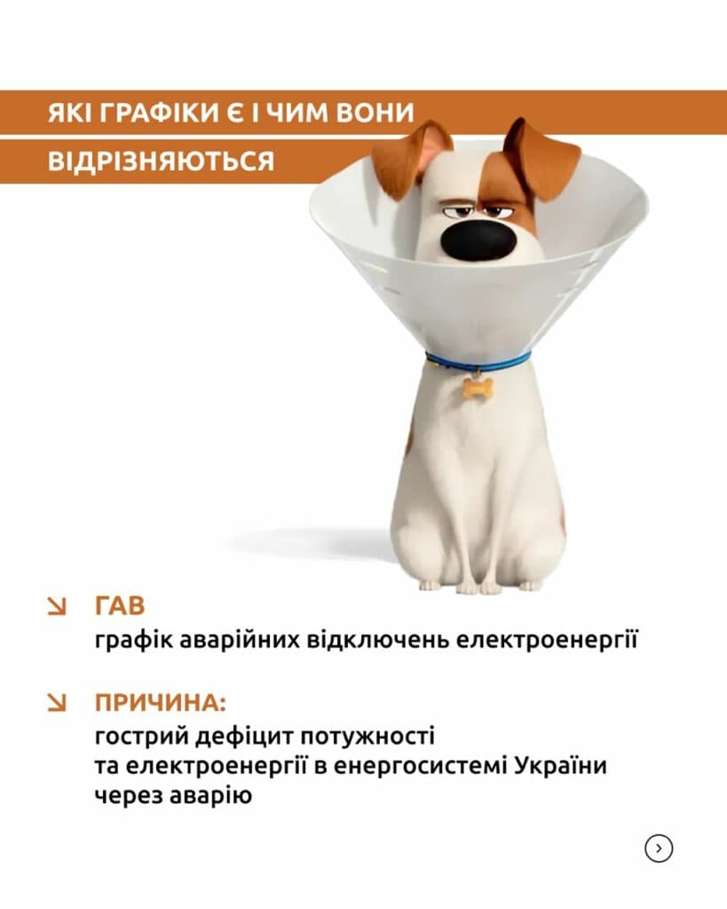 Спеціальний графік відключень