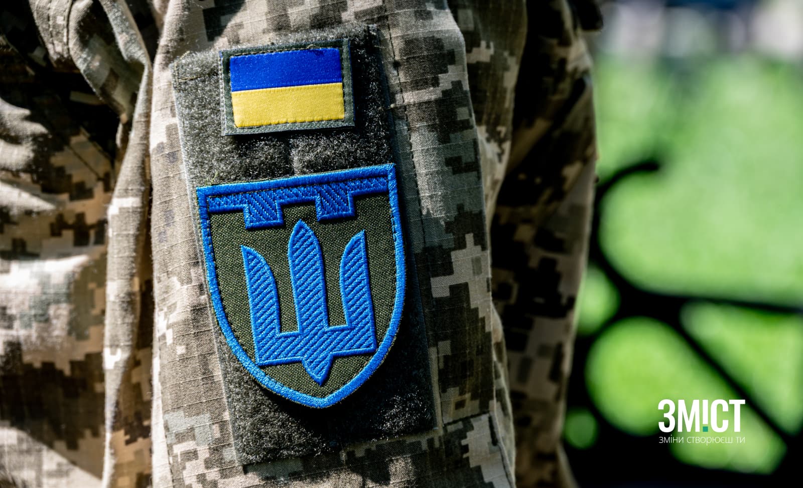 Ілюстративне фото. Шеврон Сухопутних військ ЗСУ