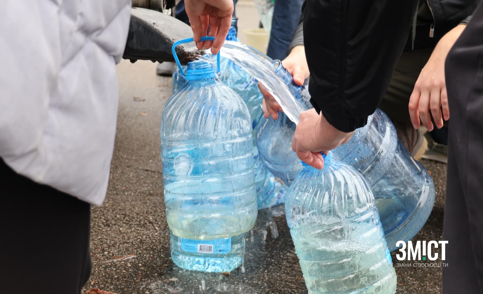 Розлив води в Полтаві