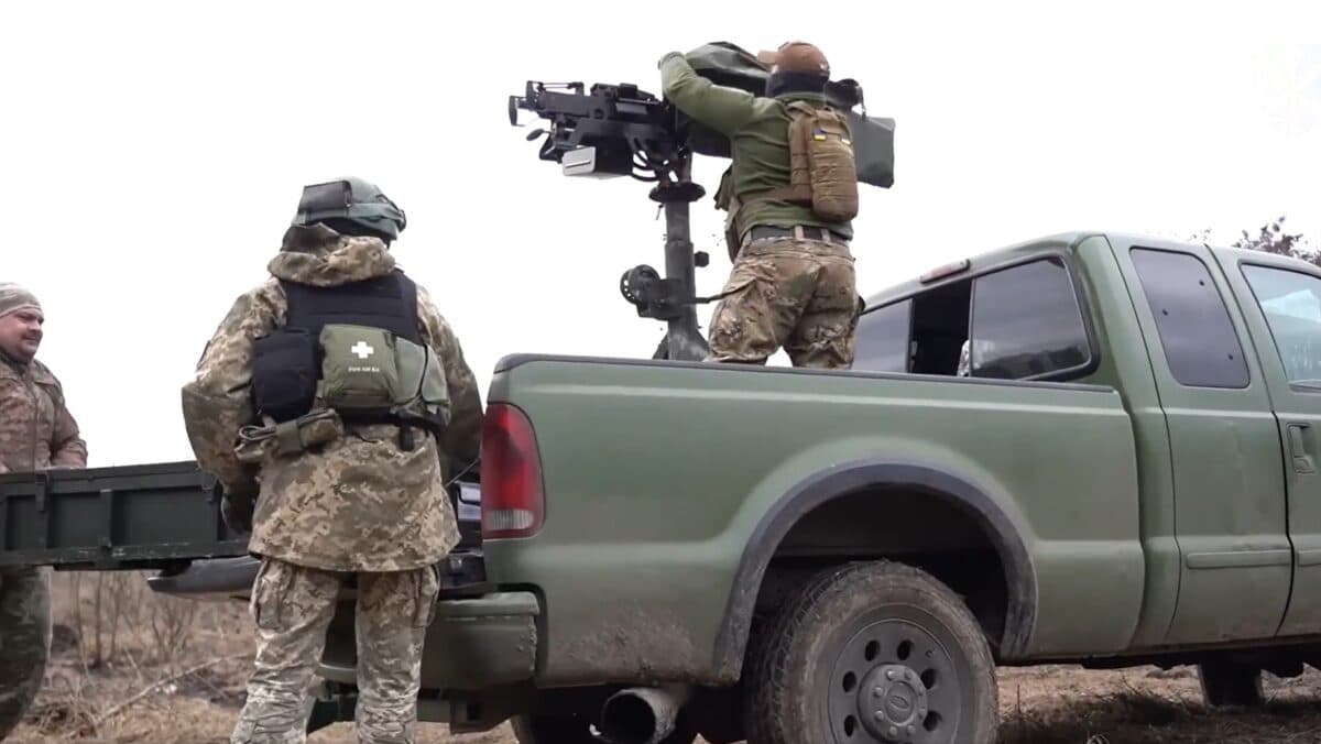 Ілюстративне фото. ППО працює по ворожим дронам