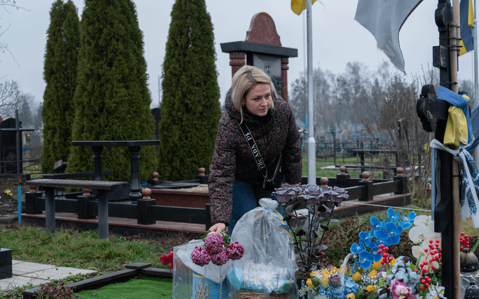 Ірина Процик – дружина полеглого воїна Петра Процика