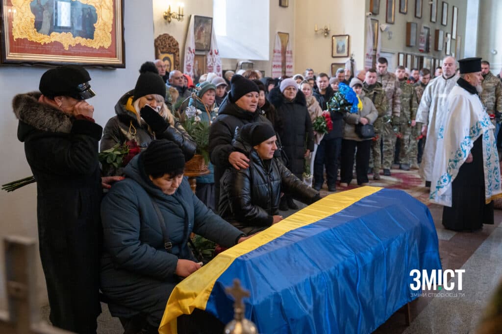 Прощання з воїнами