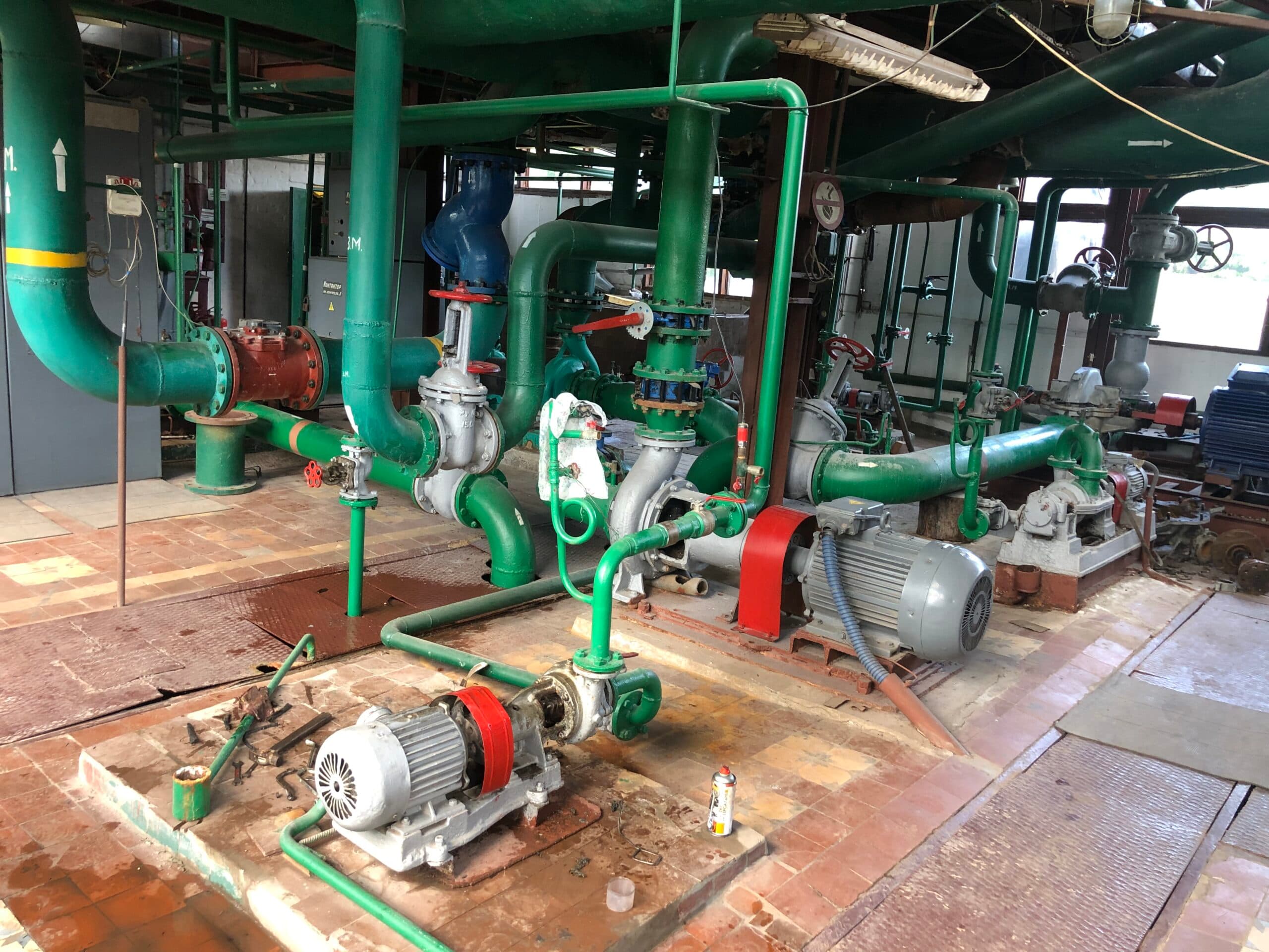 Насосне відділення миргородської котельні