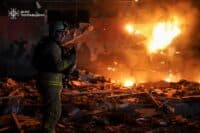 Фото з місця обстрілу Полтави дронами та ракетами (ФОТО)