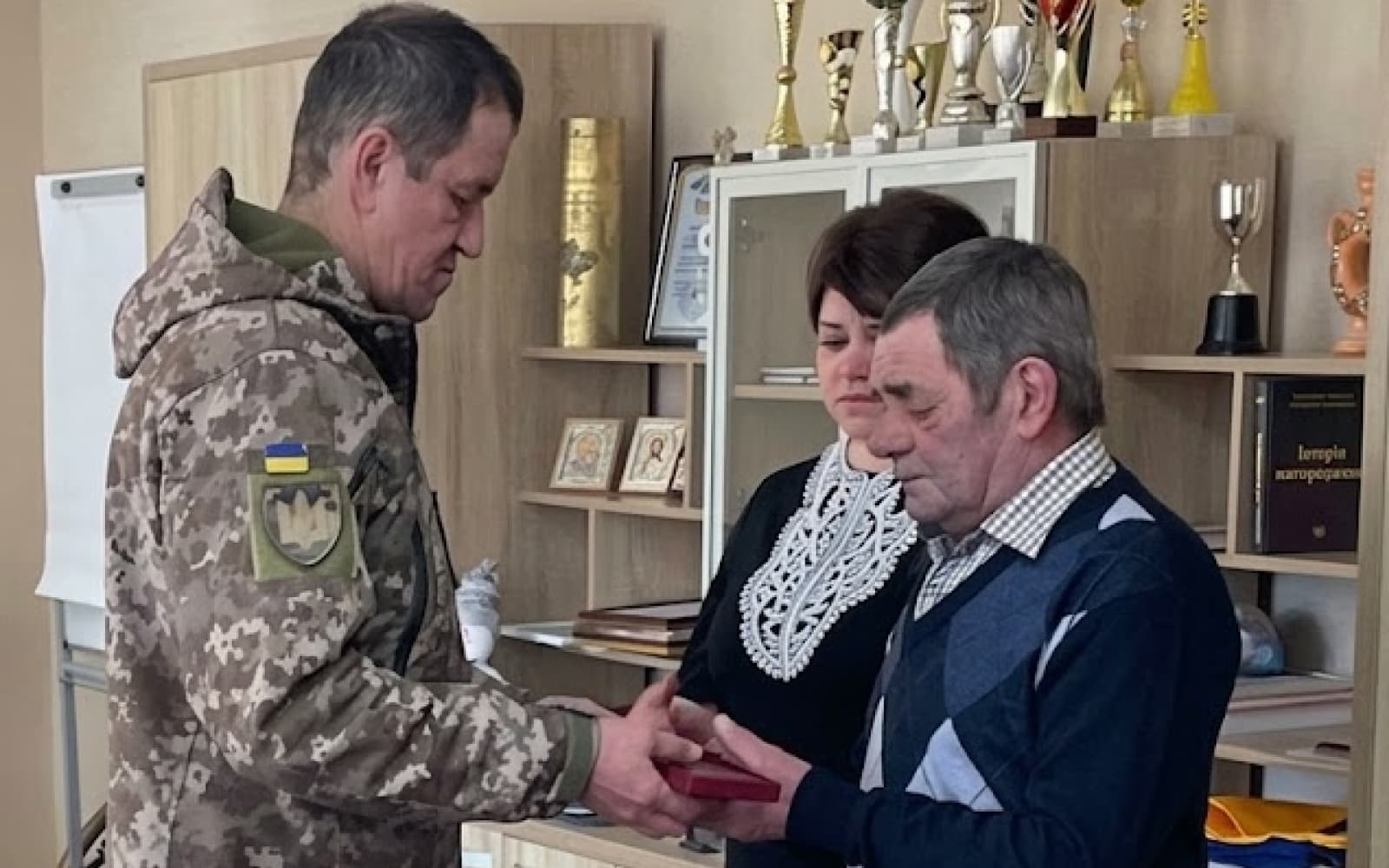 Батько отримав орден «За мужність» полеглого сина